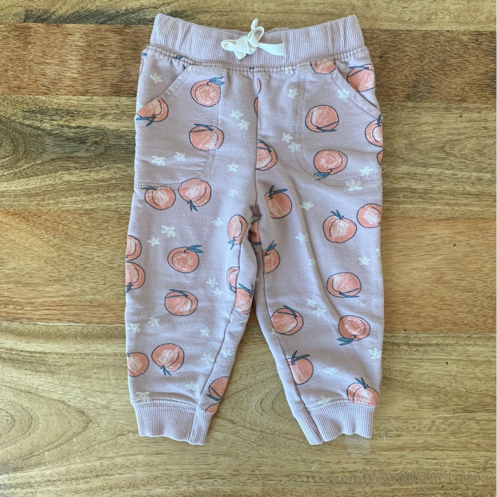 Little Planet peaches baby joggers